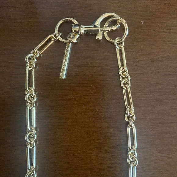 Rebecca Minkoff Gold Heart Charm Necklace - Picture 3 of 3